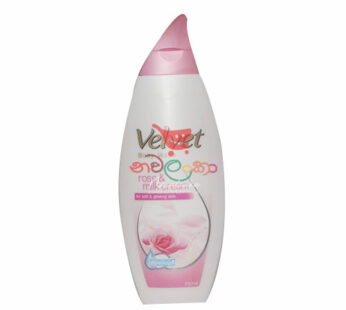 Velvet Body Wash Rose & Milk Cream 250ml