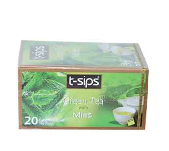 T-sips Green Tea With Mint 40g (20bags)