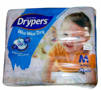 Drypers Wee Wee Dry 74pcs Medium
