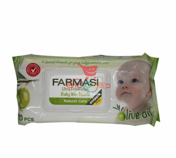 Farmasi Baby Wet Towels Olive Oil 70pcs