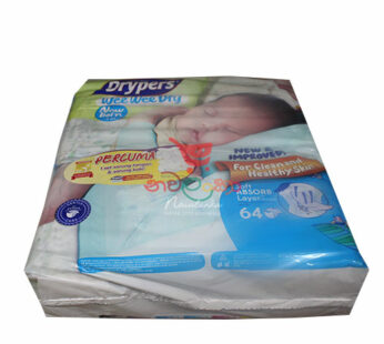Drypers  Wee Wee Dry 64pcs New Born