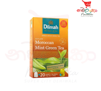 Dilmah Moraccan Mint Green Tea-20 Bags