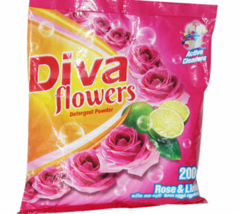 Diva Rose & Lime Washing Powder 200g