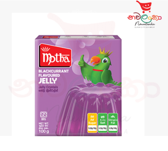 Motha Black Currant Flavoured Jelly 100g