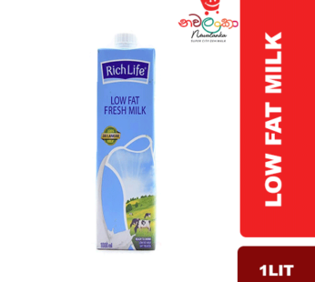 Rich Life Low Fat Fresh Milk 1l