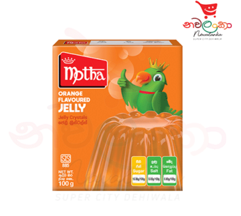 Motha Orange Flavoured Jelly 100g