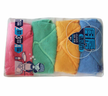 Clean Bacteriostatic Towel 4pcs