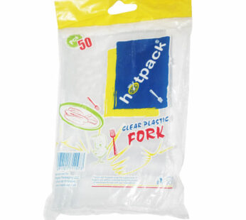 Hotpack Clear Plastic Fork