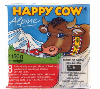 Happy Cow Cheese Alpine Slices 150g