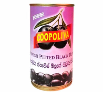 Coopoliva Pitted Black Olives 350g