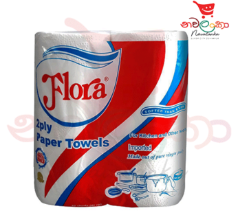 Flora 2 Ply Paper Towels 60 Sheets