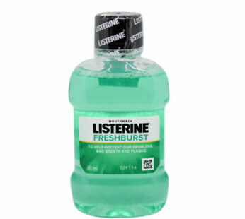 Listerine Fresh Burst Mouthwash 80ml