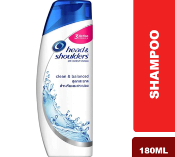 Head & Shoulders Shampoo Clean & Balanced 180ml