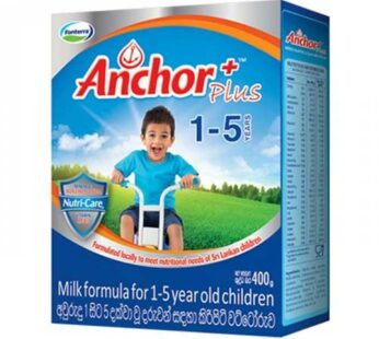 Anchor Plus Milk Powder 1-5 Years 400g