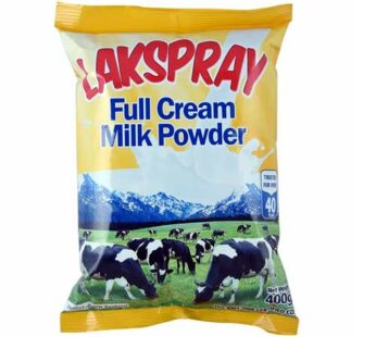 Lakspray Full Cream Milk Powder 400g Packet