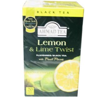 Ahmad Tea Lemon & Lime Flavoured 20 Bags