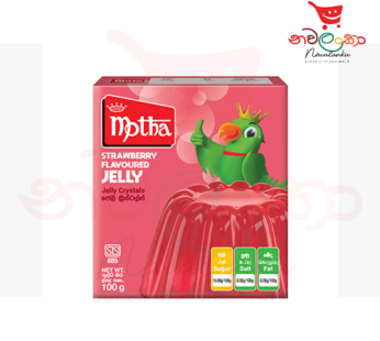 Motha Strawberry Flavoured Jelly 100g