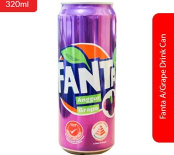 Fanta A/Grape Drink Can 320ml