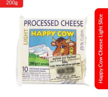 Happy Cow Cheese Light Slice 200g