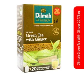 Dilmah Green Tea With Ginger 20 T/Bag