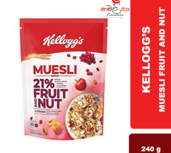 Kelloggs Muesli Fruit And Nut 250g