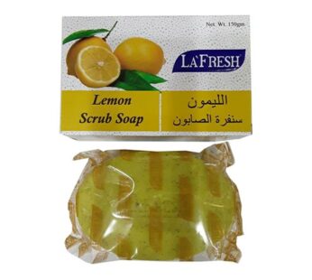 La Fresh Lemon Scrub Soap 150g