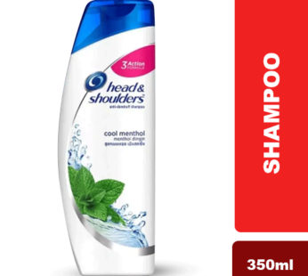 Head & Shoulders Cool Menthol Shampoo 350ml