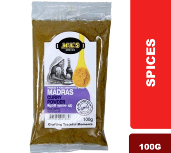 Mas Madras Curry powder 100g