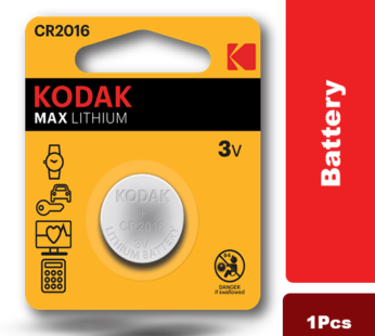 Kodak Battery Max Lithium CR2016 3V