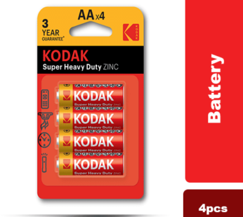 KODAK Battery Super Heavy Duty AA x 4 pcs