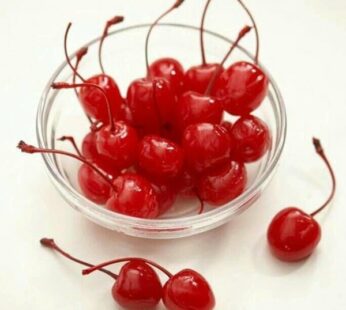 Red Cherries With Stem 100g