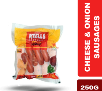 Krest  Cheese & Onion Sausages  250G