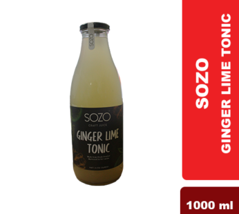 Ginger Lime Tonic Sozo 350ml