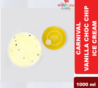 Carnival Vanilla Choco Chip Ice Cream 1000ml