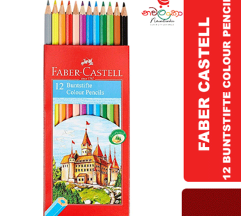 Faber Castell 12 Colour Pencils Triangular Shape