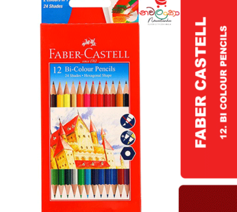 Faber Castell 12 Bi-Colour Pencils
