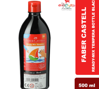 Faber Castell Ready Mix Tempera – Black 500 ml
