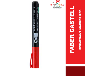 Faber Castell Permanent Marker Pen – Red