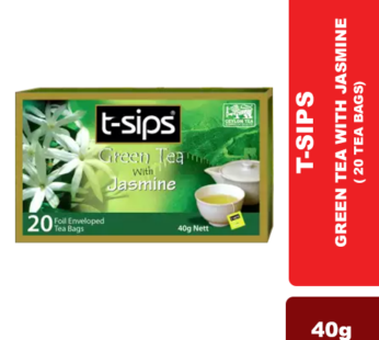 T-sips Green Tea -jasmine 40 g
