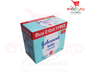 Johnsons Baby Milk Soap buy 2 get 1 Free