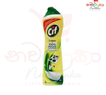 Cif Cream Natural Cleaning Particles Lemon 500ml