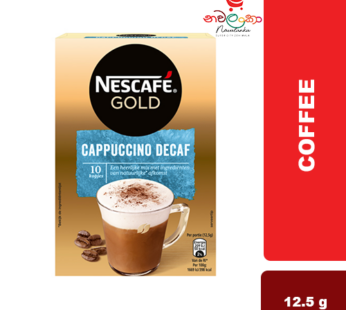 Nescafe Gold Cappuccino Decaf Each Sachet 12.5g