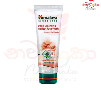 Himalaya Deep Cleansing Apricot Face Wash (Prevents Blackheads) 50ml