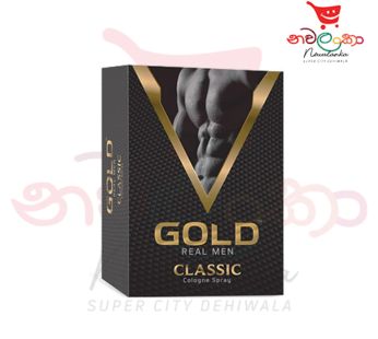 Gold Real Men Classic Cologne Spray 50ml