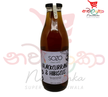 Sozo Blackcurrant & Hibiscus 1ltr