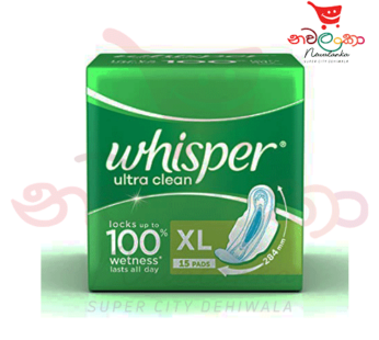 Whisper Ultra Clean Xl Wings 15 Pads