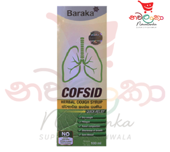 Baraka Cofsid Herbal Cough Syrup 100ml