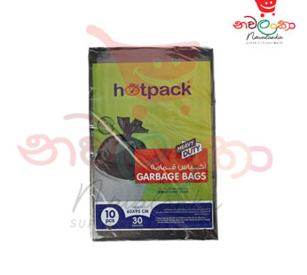Hotpack Garbage Bags (M) 10PCS 65 Gallons