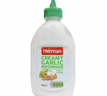 HERMAN Creamy Garlic Mayonnaise 500ml
